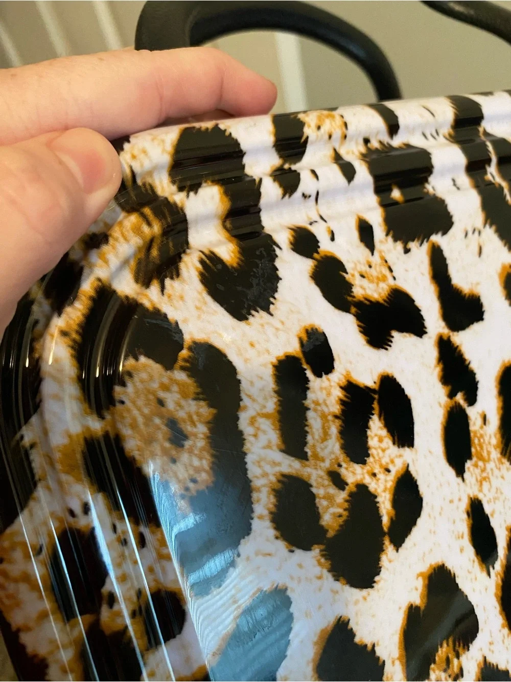 Triforce Elite Performance Travelware Leopard Print Makeup Bag / Suitcase NWT